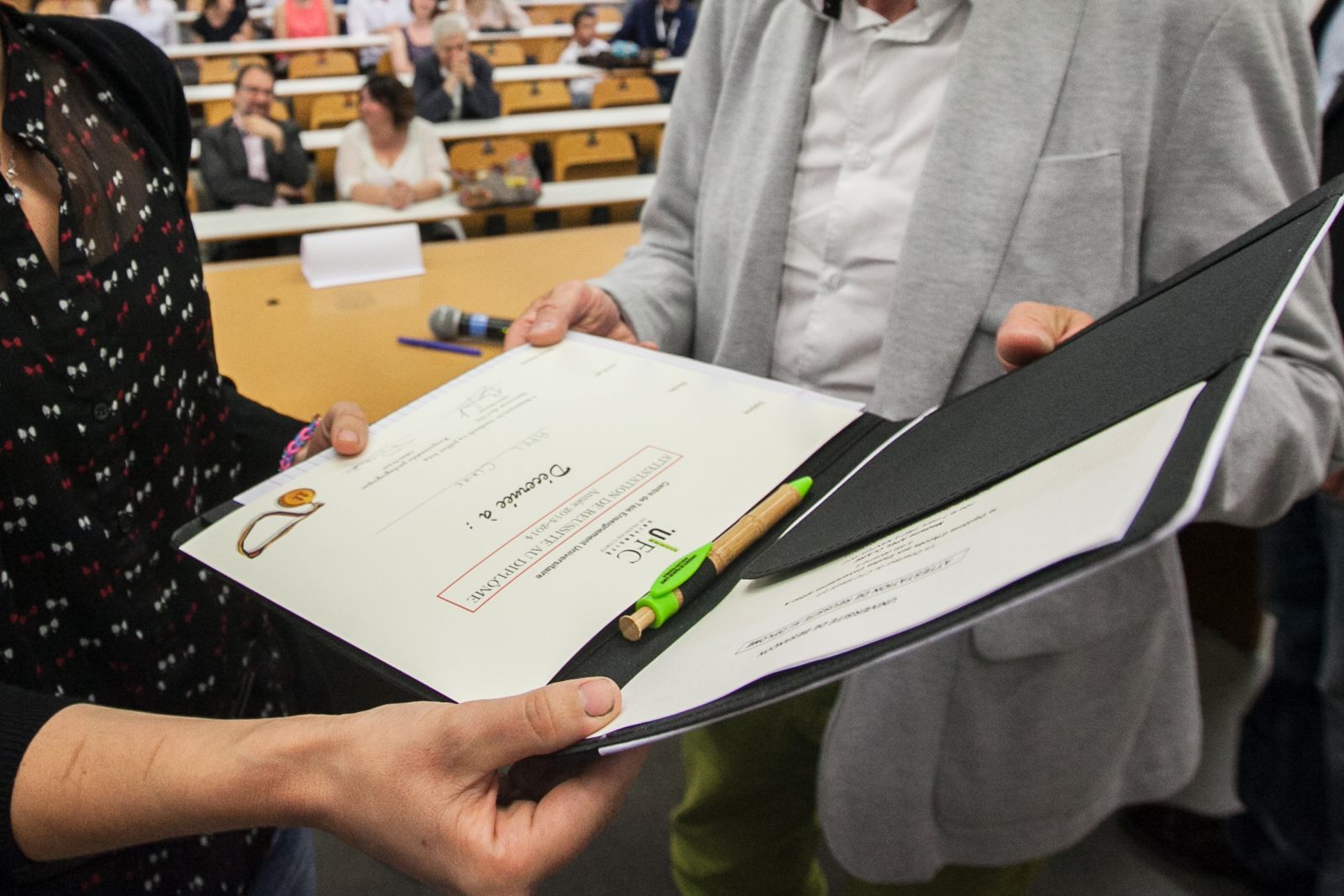 Remise de diplôme
