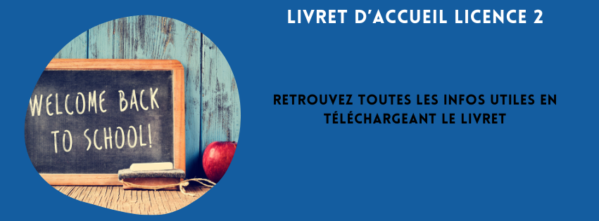 Licence 2 Livret d'accueil